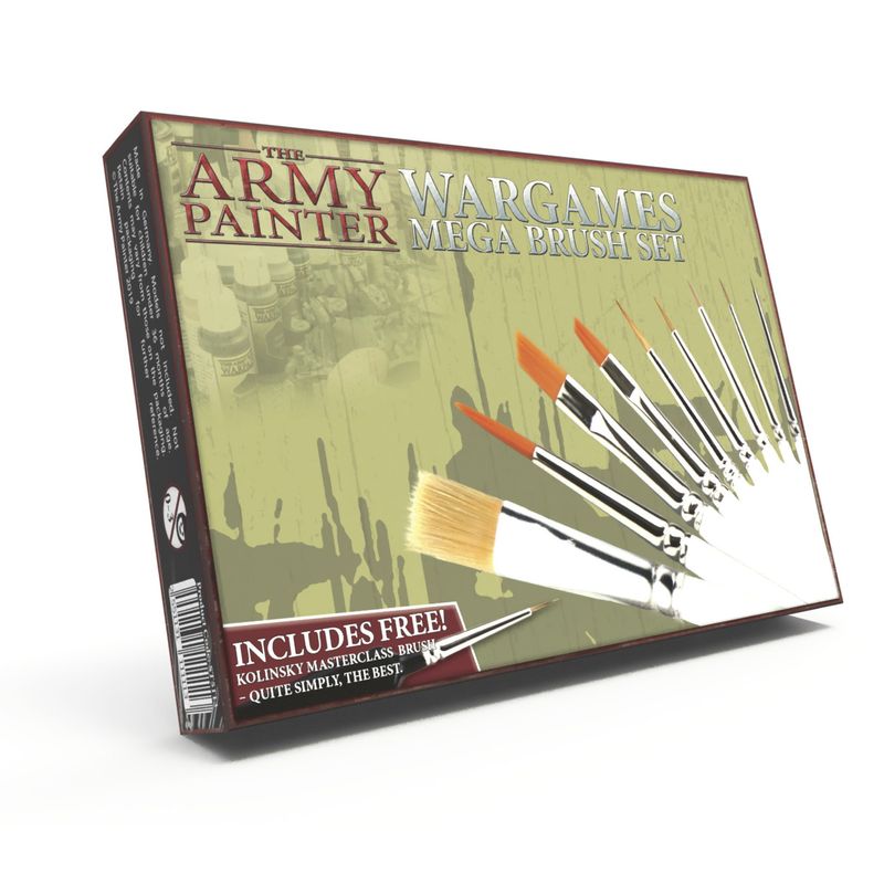 Brush - Wargamer Series: Mega Brush Set