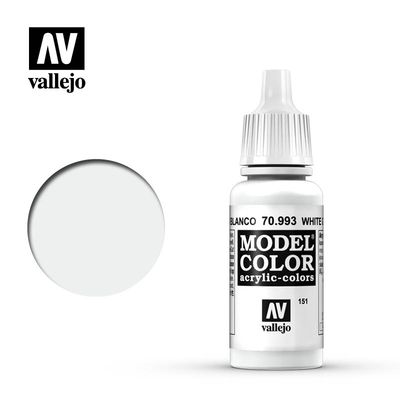 Vallejo Model Color Acrylic Paint White Grey 17mL
