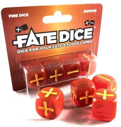 Fate Dice Fire Style