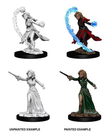 Wizkids Primed Miniatures - Hero - Human Wizard Female (73412)