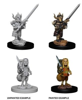 Nolzur's Marvelous Miniatures: Halfling Fighter Male
