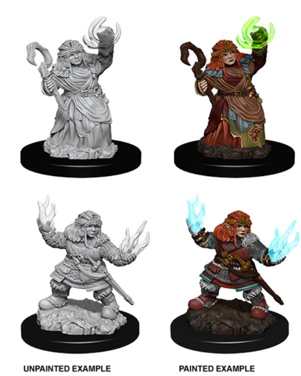 Pathfinder Deep Cuts Miniatures: Dwarf Summoner Female