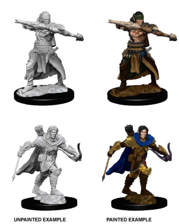 Pathfinder Deep Cuts Miniatures: Half-Elf Ranger Male
