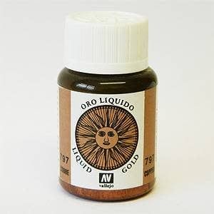 Vallejo Alcohol Based Paint Liquid Copper 17mL