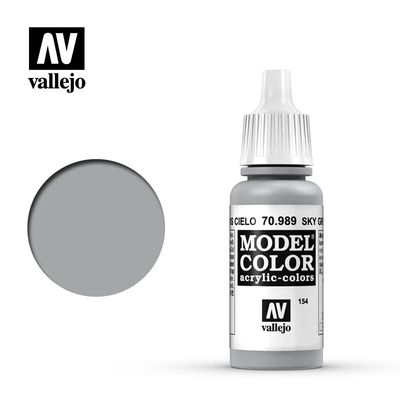 Vallejo Model Color Acrylic Paint Sky Grey 17mL