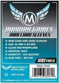 Sleeves - 45x68mm Mayday - 100/pk (Mini European)