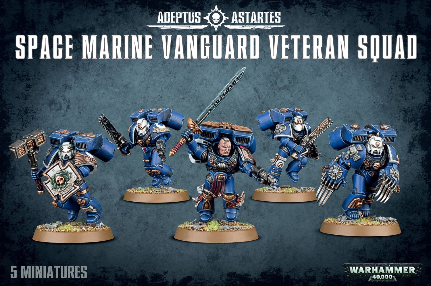 Warhammer 40K: Space Marines - Vanguard Veteran Squad