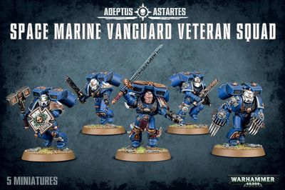 Warhammer 40K: Space Marines - Vanguard Veteran Squad