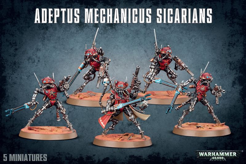 Warhammer 40K: Adeptus Mechanicus - Sicarians