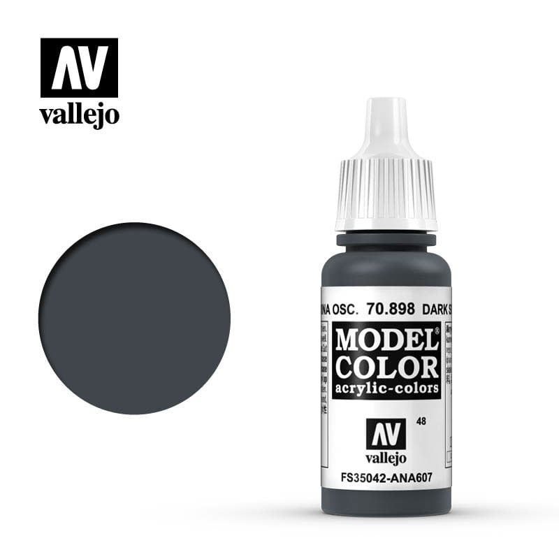 Vallejo Model Color Acrylic Paint Dark Sea Blue 17mL
