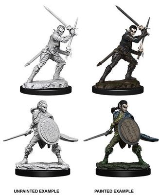 Pathfinder Deep Cuts Miniatures: Elf Fighter Female