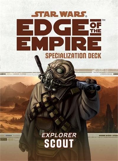 Star Wars RPG Edge of the Empire Explorer Scout Specialization Deck