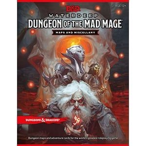 Dungeons &amp; Dragons 5E: Waterdeep - Dungeon of the Mad Mage: Map and Miscellany Pack
