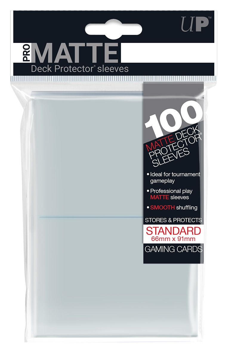 Sleeves - 66x91mm - Ultra Pro - 100/pk - Matte - Clear