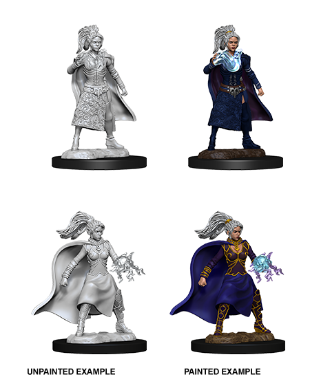 Nolzur's Marvelous Miniatures: Human Sorcerer Female