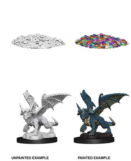 Nolzur&#39;s Marvelous Miniatures: Blue Dragon Wyrmling