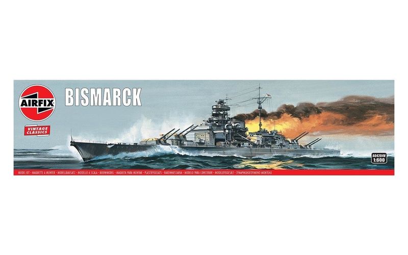 Vintage Classics: Bismark German Battleship (1:600 Scale)