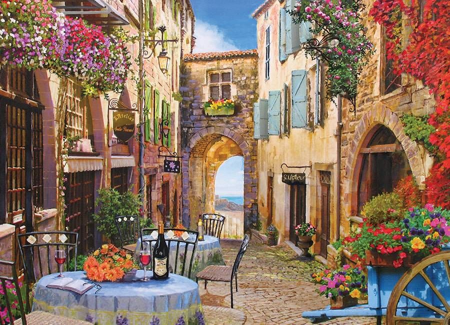 1000 pcs - French Village