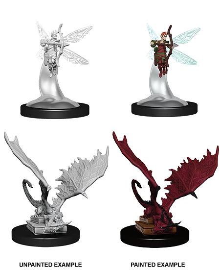 Nolzur's Marvelous Miniatures: Pseudodragon &amp; Sprite