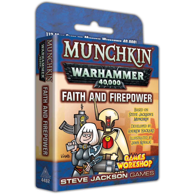 Munchkin Warhammer 40K: Faith &amp; Firepower Expansion