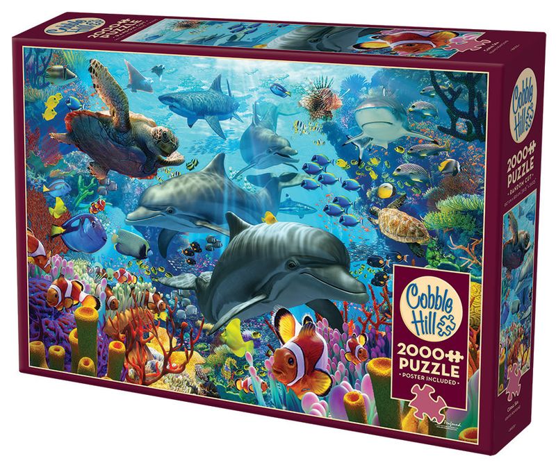 2000 pcs - Coral Sea