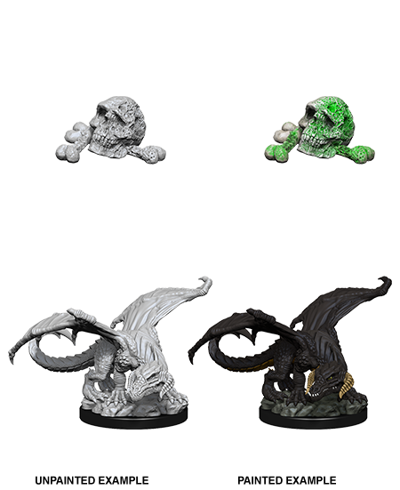 Nolzur&#39;s Marvelous Miniatures: Black Dragon Wyrmling