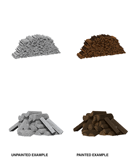 Pathfinder Deep Cuts Miniatures: Piles of Wood