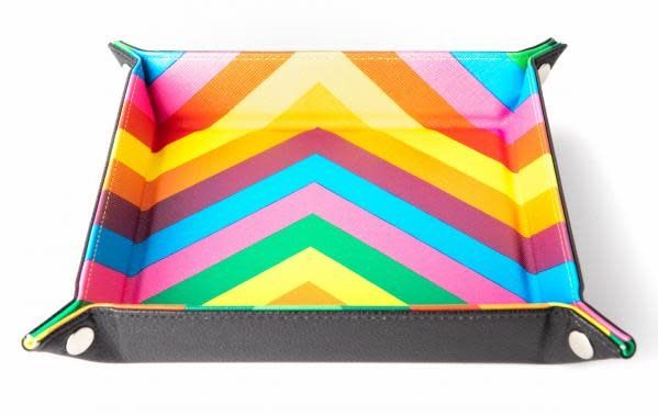 Dice Tray - Folding (Assorted Colours) Square