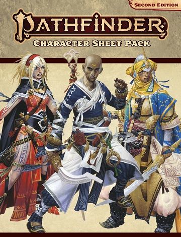 Pathfinder RPG 2E Character Sheet Pack