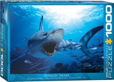 1000 pcs - Hungry Shark