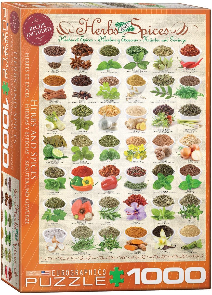1000 pcs - Herbs and Spices