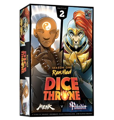 Dice Throne: Season One Rerolled - Monk v Paladin