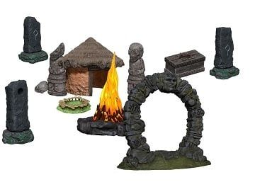 Jungle Shrine Miniature Terrain Collection