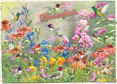 1000 pcs - Hummingbirds