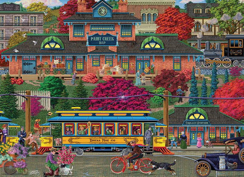 275 pcs - Trolley Station (Easy Handling)
