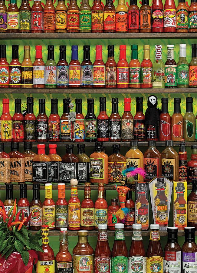 1000 pcs - Hot Hot Sauce