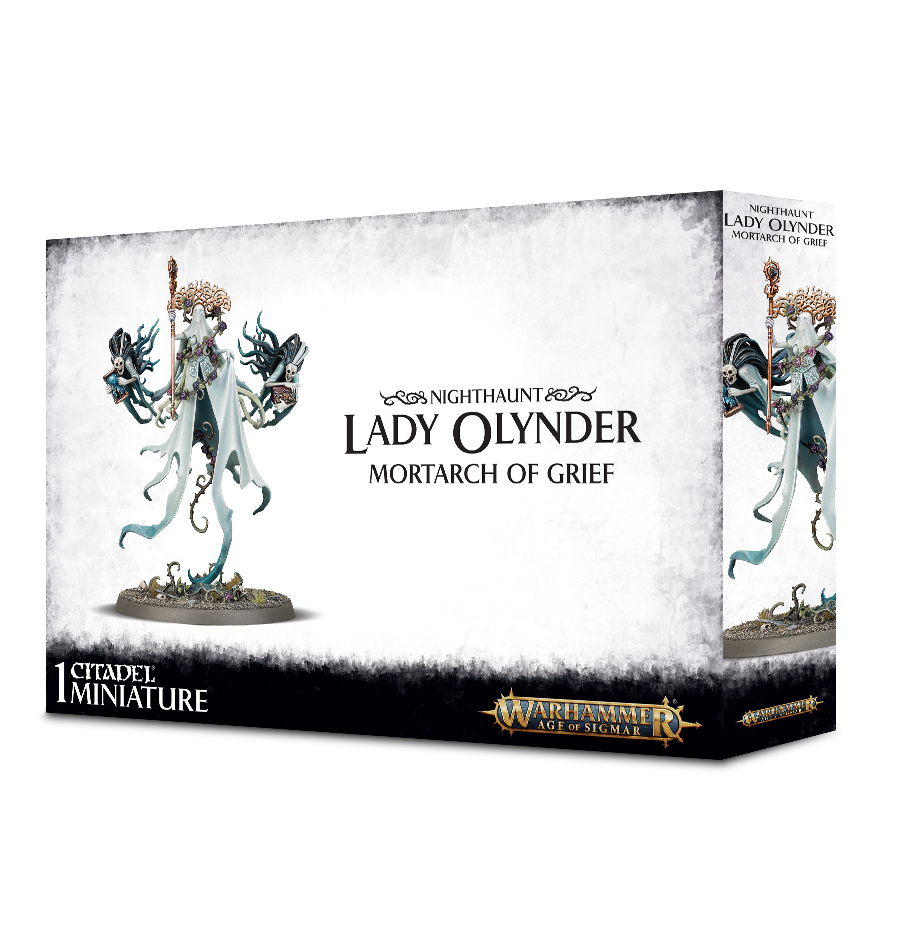 Warhammer Age of Sigmar: Nighthaunt - Lady Olynder Mortarch of Grief