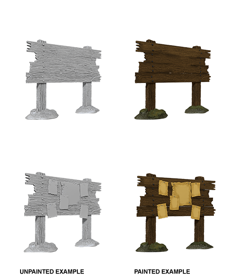 Pathfinder Deep Cuts Miniatures: Bounty Board