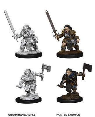 Pathfinder Deep Cuts Miniatures: Dwarf Barbarian Female