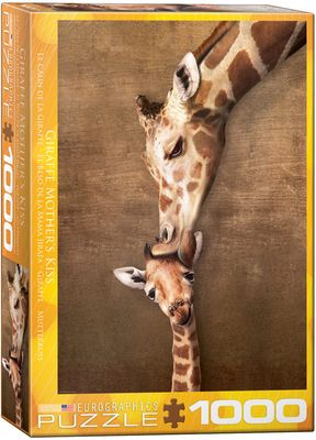 1000 pcs - Giraffe Mother&#39;s Kiss