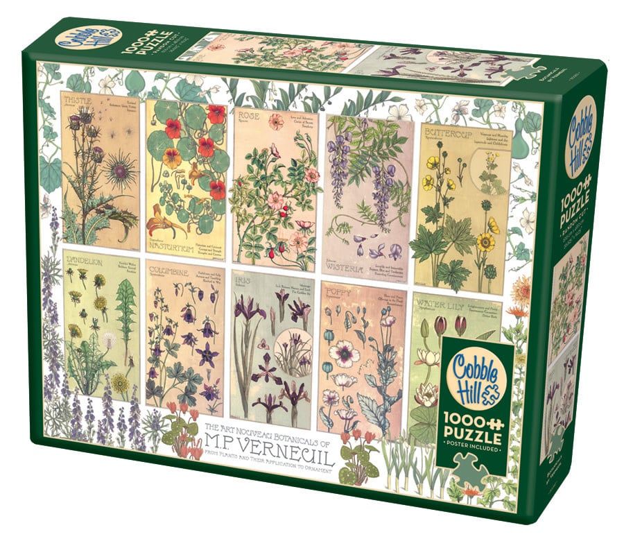 1000 pcs - Botanicals by Verneuil