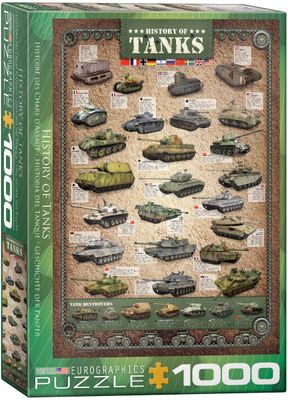 1000 pcs - History of Tanks