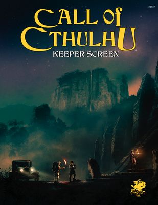 Call of Cthulhu RPG 7th Edition Keeper Screen