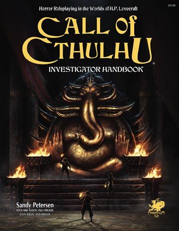 Call of Cthulhu RPG 7th Edition Investigator Handbook