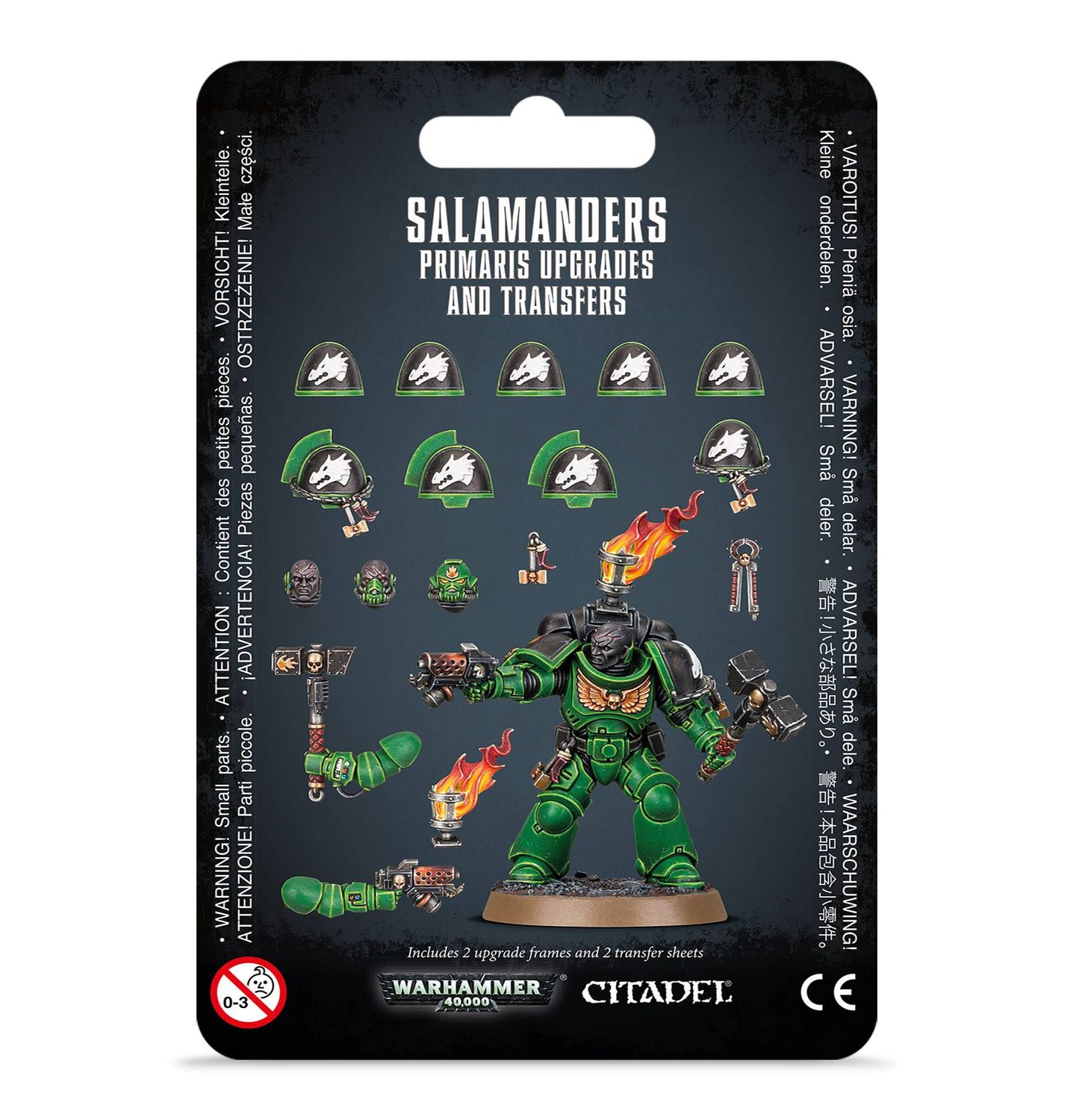 Warhammer 40K: Space Marines (Salamanders) - Primaris Upgrades and Transfers
