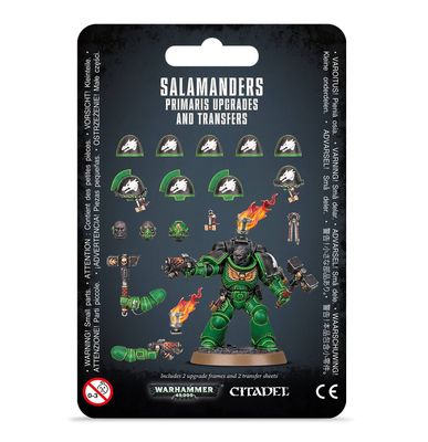 Warhammer 40K: Space Marines (Salamanders) - Primaris Upgrades and Transfers