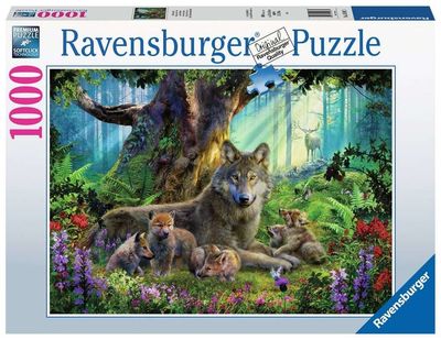 1000 pcs - Wolves in the Forest