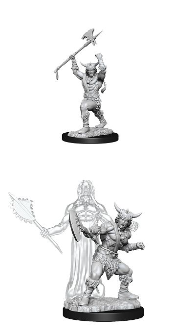 Wizkids Primed Miniatures - Hero - Human Barbarian Male (90007)