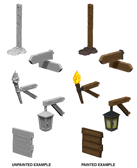 Pathfinder Deep Cuts Miniatures: Signs &amp; Lights