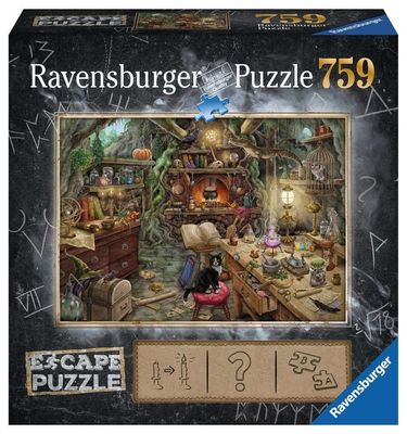 759 pcs - The Witches Kitchen Escape Puzzle